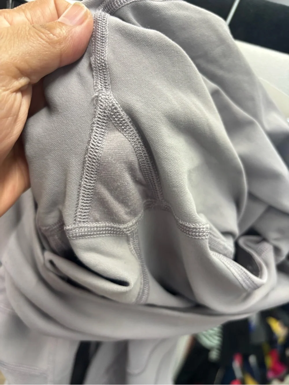 lululemon Light Lavender High-Rise Seam Leggings